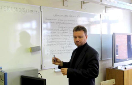 Подполковник полиции А.А.Глахов